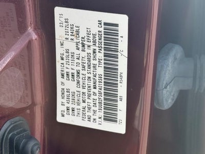 2015 Acura TLX V6 Tech