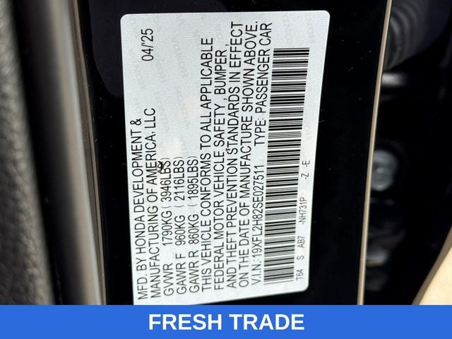 2025 Honda Civic Sport