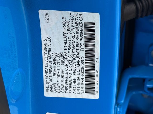 2025 Honda Civic Sport