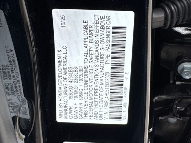 2026 Honda Civic Hybrid Sport Touring
