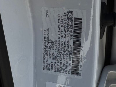 2025 Honda Civic Hybrid Sport Touring