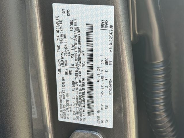 2025 Ford Escape ST-Line