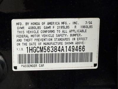 2004 Honda Accord LX 2.4