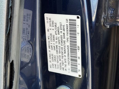 2008 Honda Accord LX 2.4