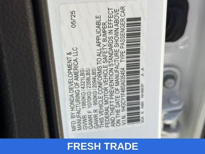 2025 Honda Accord SE