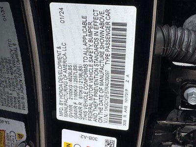 2024 Honda Accord Hybrid Sport