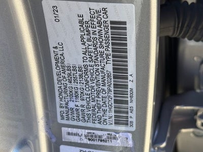 2023 Honda Accord Hybrid Sport-L