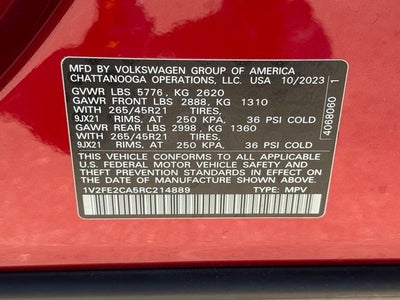 2024 Volkswagen Atlas Cross Sport 2.0T SEL Premium R-Line