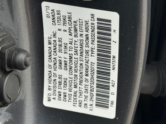 2013 Honda Civic LX