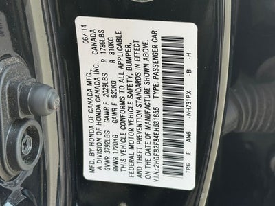 2014 Honda Civic EX