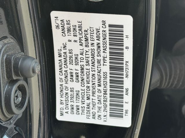 2014 Honda Civic EX