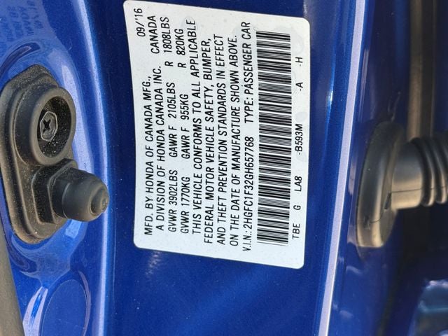 2016 Honda Civic EX-T