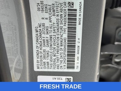 2025 Honda Civic Sport