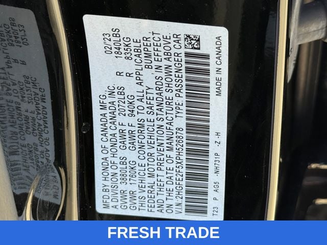 2023 Honda Civic Sport