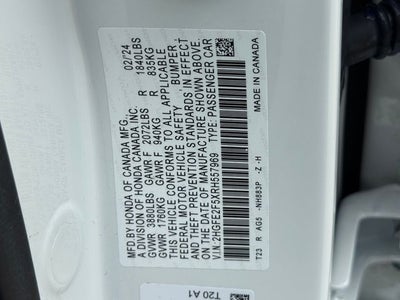 2024 Honda Civic Sport
