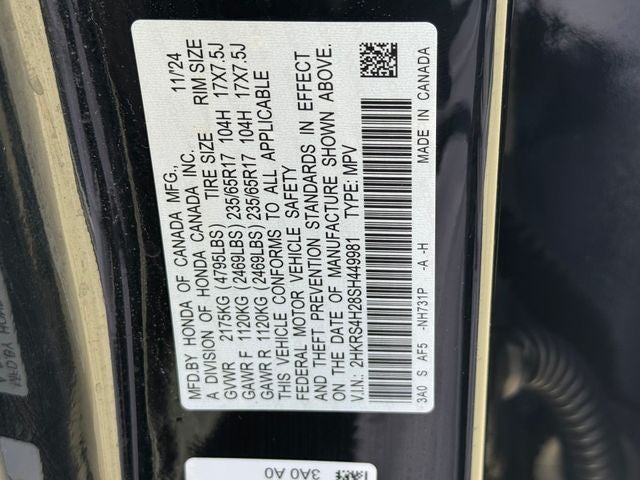 2025 Honda CR-V LX