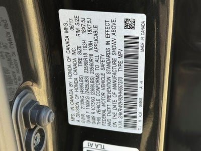 2017 Honda CR-V Touring