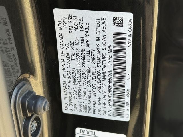 2017 Honda CR-V Touring