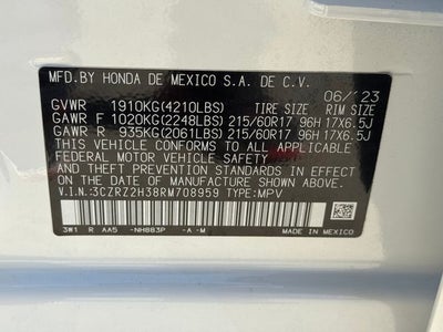 2024 Honda HR-V LX