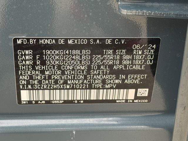 2025 Honda HR-V Sport