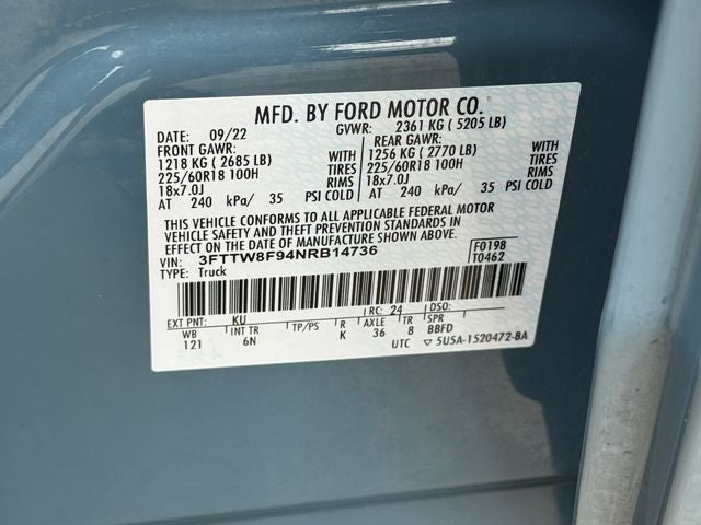 2022 Ford Maverick Lariat