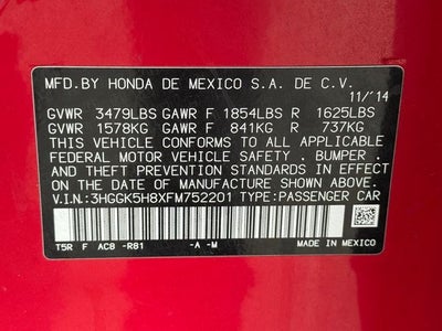 2015 Honda Fit EX