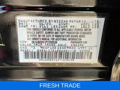 2023 Nissan Sentra SR