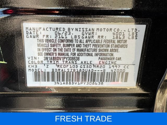 2023 Nissan Sentra SR