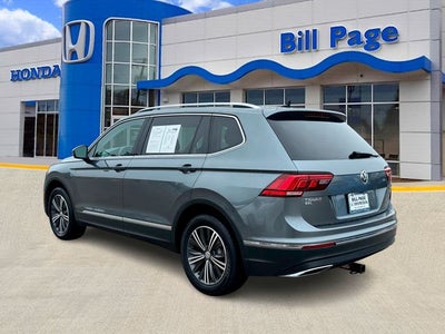 2018 Volkswagen Tiguan 2.0T SEL 4Motion