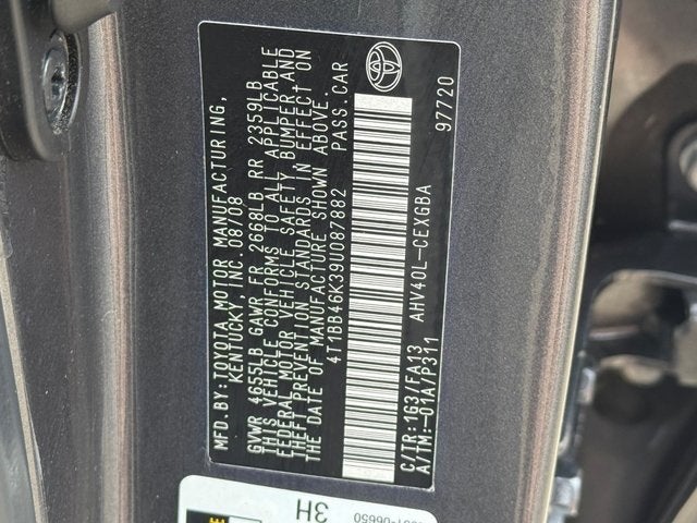 2009 Toyota Camry Hybrid Base