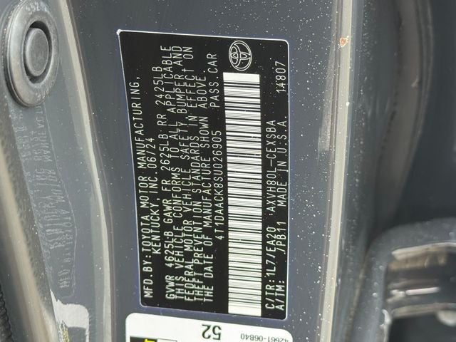 2025 Toyota Camry SE