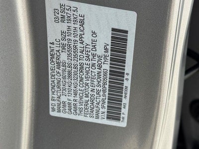 2023 Honda Odyssey Touring