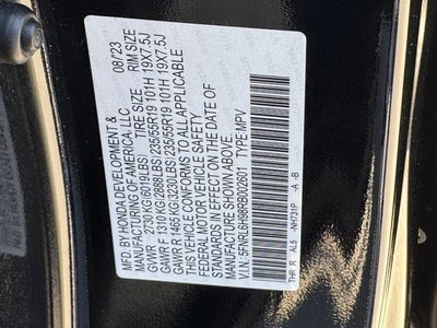2024 Honda Odyssey Elite