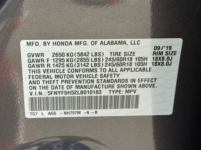 2020 Honda Pilot EX-L - Photo 32