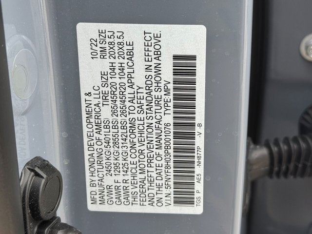 2023 Honda Passport Elite