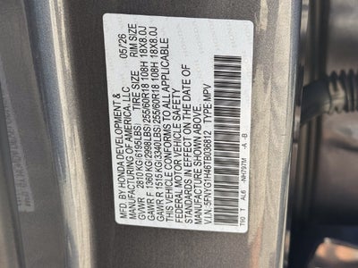 2026 Honda Pilot EX-L