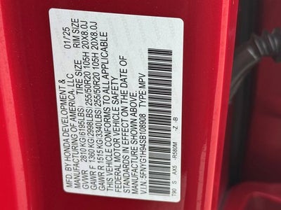 2025 Honda Pilot Black Edition