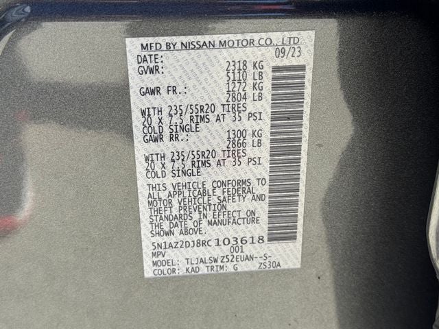 2024 Nissan Murano Platinum
