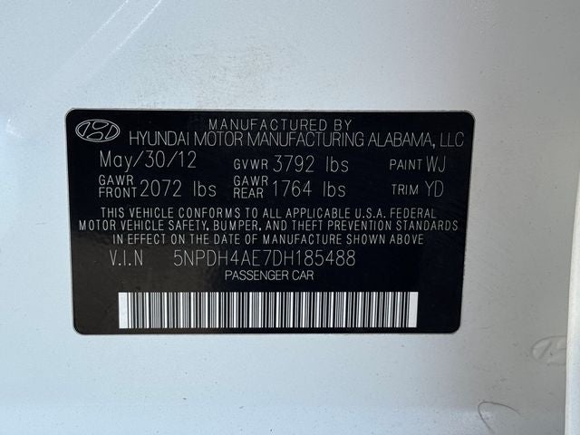 2013 Hyundai Elantra GLS
