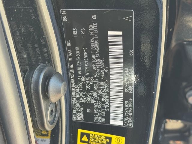 2015 Toyota Highlander XLE V6