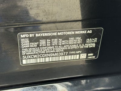 2022 BMW X7 xDrive40i