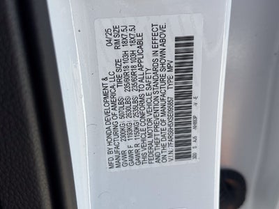 2025 Honda CR-V Hybrid Sport