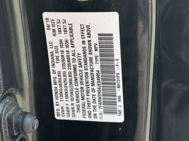 2018 Honda CR-V EX