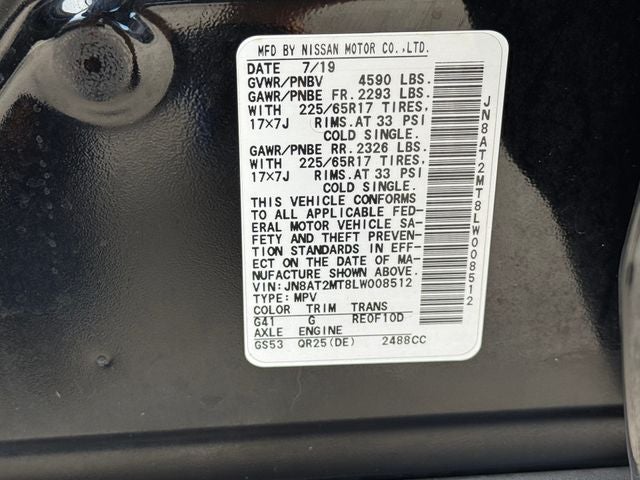 2020 Nissan Rogue SV