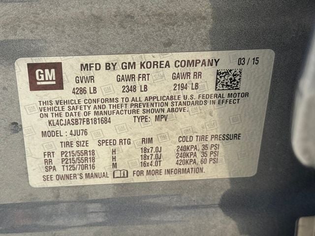 2015 Buick Encore Base