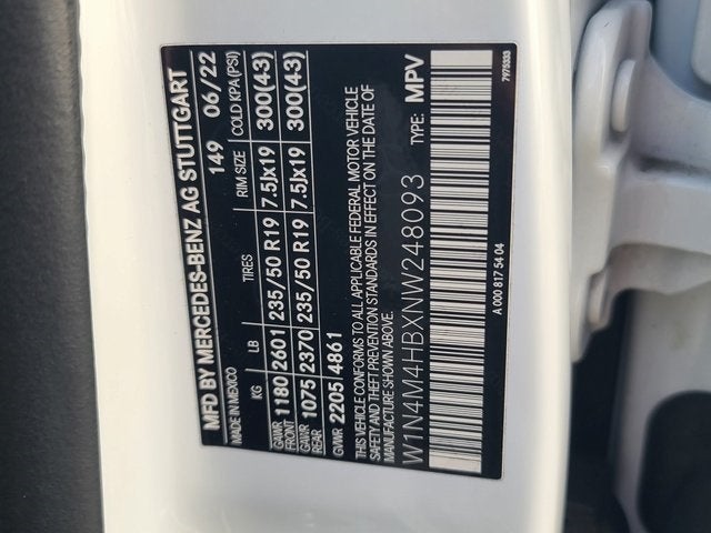 2022 Mercedes-Benz GLB GLB 250 4MATIC®