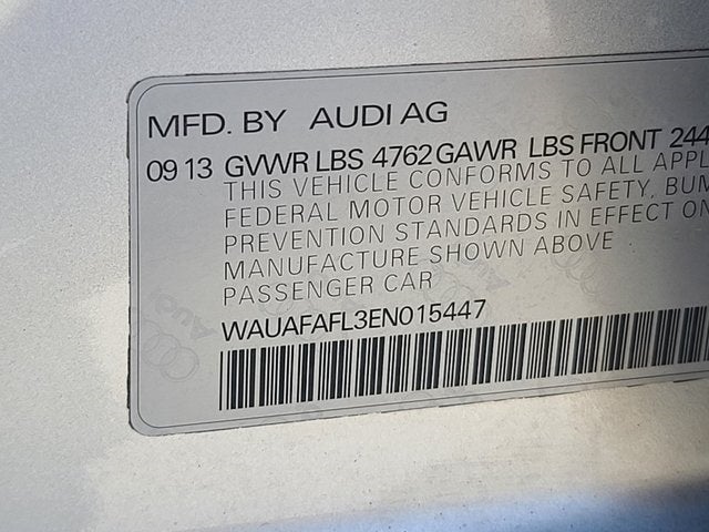 2014 Audi A4 2.0T Premium FrontTrak