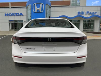 2025 Honda Accord Sedan SE