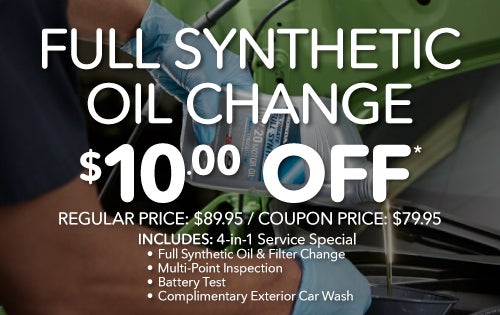 Oil Change Special